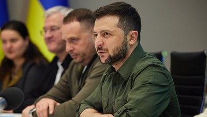 Zełenski: Rosja zaczęła nową serię szantażu energetycznego [RELACJA 27.04.2022]
