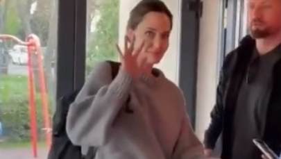Angelina Jolie we Lwowie. "Przyjechała z misją humanitarną"
