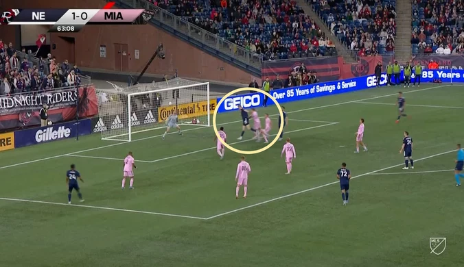 Gol Buksy i dwie czerwone kartki! New England Revolution wygrywa z Interem Miami. WIDEO