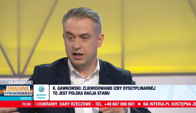 "Przeproście za kacapów". Sprzeczka w Śniadaniu Rymanowskiego w Polsat News i Interii