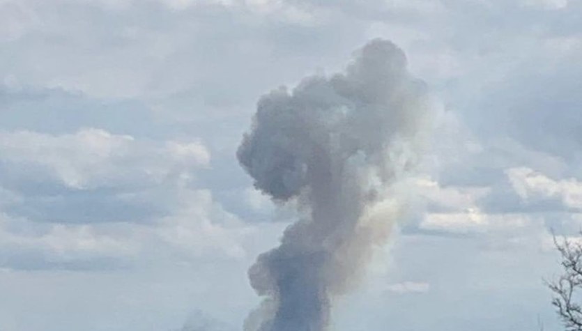 Otro incendio estalló en Belgorod, Rusia.  El complejo militar está en llamas.
