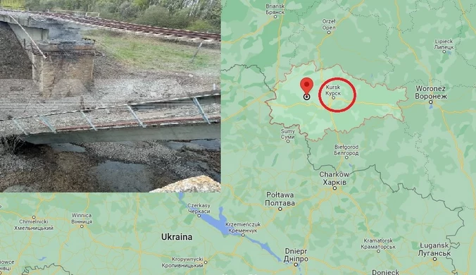 Kursk: Rosjanie stracili most, którym przerzucali wojsko do Ukrainy. Są zdjęcia