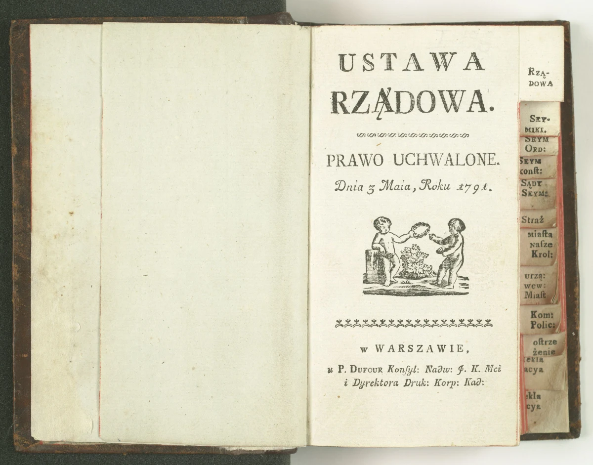 Obchodzimy dziś 231. rocznicę uchwalenia Konstytucji 3 maja. Z tej okazji w Archiwum Głównym Akt Dawnych można zobaczyć oryginał ustawy i dokumenty związane z jej uchwaleniem.