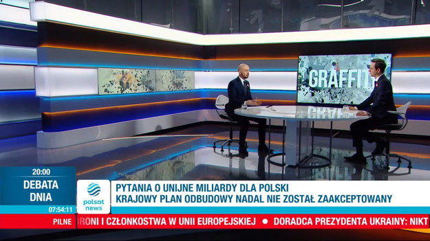 To jest zły pomysł - tak skomentował wiceminister obrony narodowej Marcin Ociepa propozycję Zbigniewa Ziobry, który zaproponował zawieszenie przez Polskę unijnej składki członkowskiej.- W żaden sposób ta presja nie zadziała na Unię Europejską. Tak, Unia Europejska wymaga reformy, wymaga debaty. Także ta arogancja niektórych instytucji europejskich, które uzurpują sobie kompetencje zupełnie poza uprawnieniami traktatowymi, ale my musimy budować wokół tego przede wszystkim konsensus polityczny większości państwa Unii Europejskiej - dodał w rozmowie z Marcinem Fijołkiem.Fragment programu "Graffiti", emitowanego na antenie Polsat News.