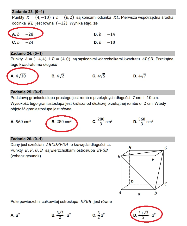 Matura 2022. Arkusz i rozwiązania z matematyki