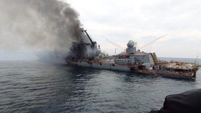Amerykanie podali Ukrainie współrzędne krążownika Moskwa. Kolejne potwierdzenie