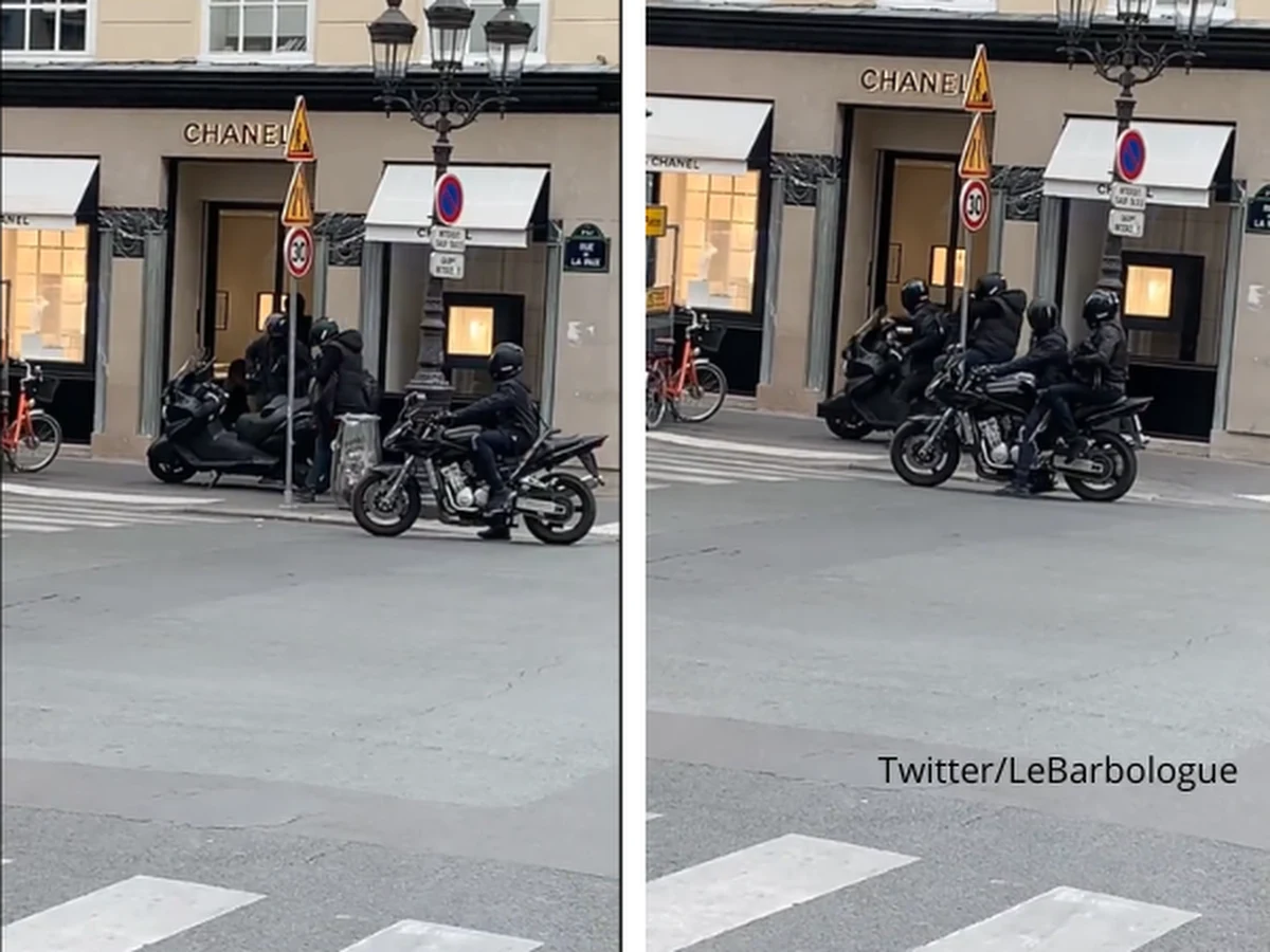Ekskluzywna biżuteria została skradziona z butiku Chanel w centrum Paryża. Do kradzieży doszło wczoraj, w biały dzień. Nagranie uciekających motocyklami złodziei krąży po sieci.