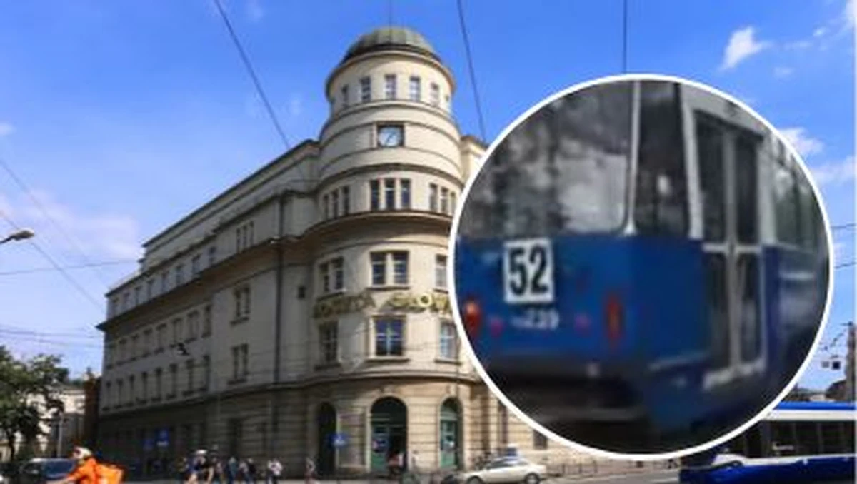 Pod Pocztą Główną w Krakowie pali się tramwaj linii nr 52, w kierunku Wawelu - poinformował nas słuchacz przez Gorącą Linię. Na nagraniu z miejsca zdarzenia widać jak z tramwaju wydobywa się dym.