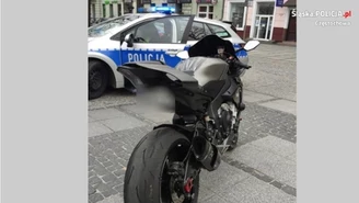 Częstochowa. Motocyklista - pielgrzym dwukrotnie zatrzymany przez policję