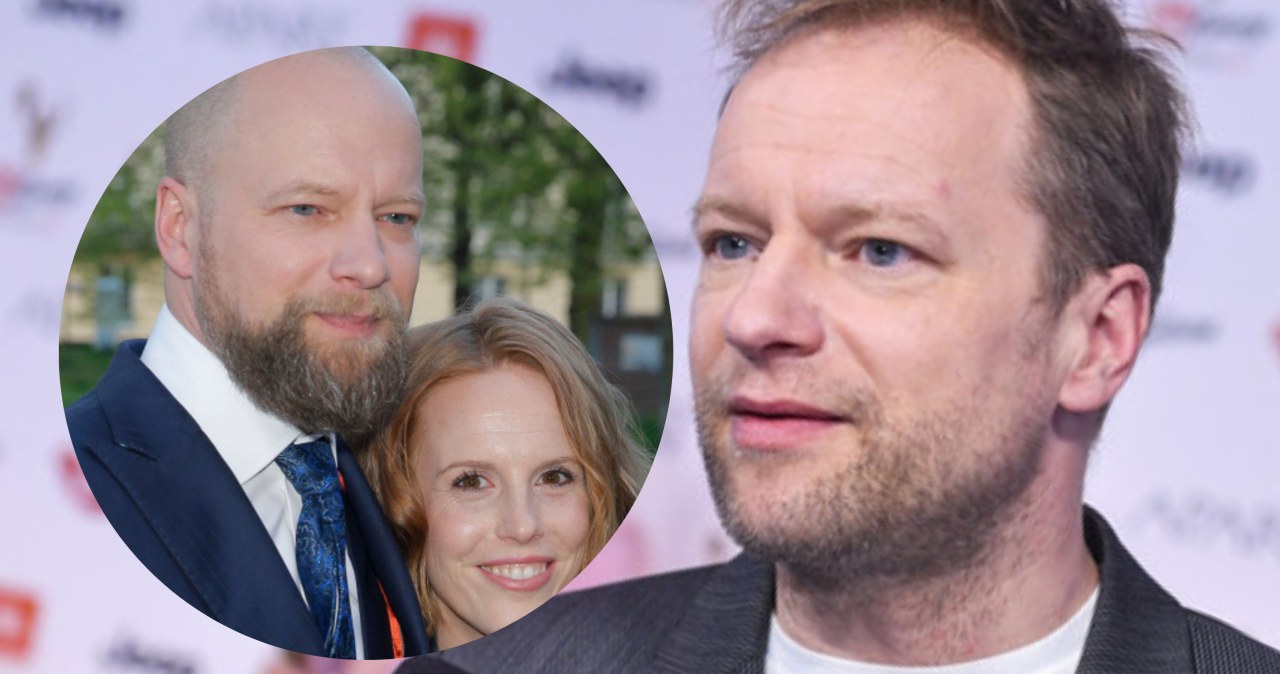 Maciej Stuhr z żoną na premierze "F**king Bornholm" pomponik.pl