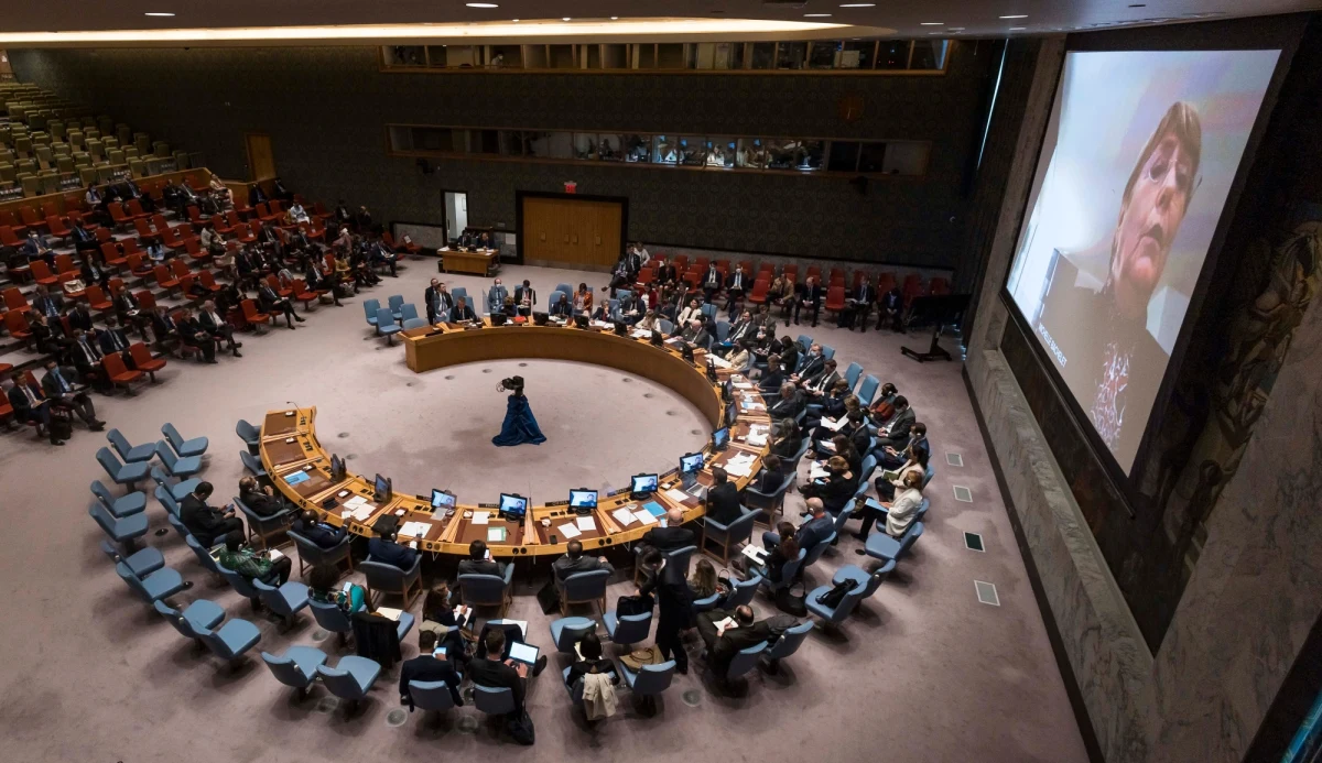 Sekretarz generalny ONZ Antonio Guterres z zadowoleniem przyjął w piątek wydane przez Radę Bezpieczeństwa po raz pierwszy oświadczenie w sprawie Ukrainy. Dokument nie wspomina o "wojnie", "konflikcie" czy "inwazji", ani też  o – jak to określa Kreml – "specjalnej operacji wojskowej”.