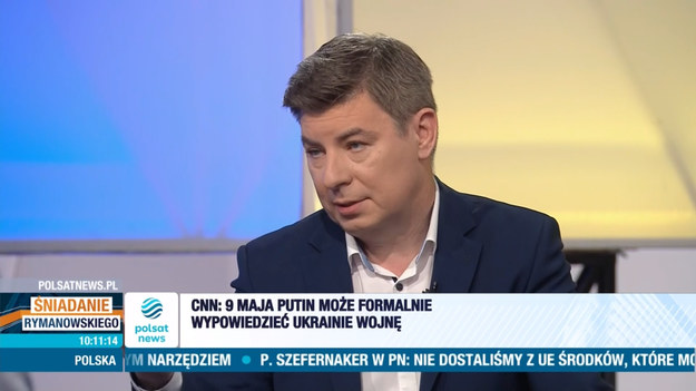 - Jutro Putin nie ma nic do powiedzenia Rosjanom, jeśli chodzi o efekty walk w Ukrainie. Do tego narodu powoli dociera świadomość, że to nie tak miało być, że Rosja tę wojnę przegrywa - mówił w programie "Śniadanie Rymanowskiego w Polsat News i Interii" Jan Grabiec (PO), odnosząc się do Dnia Zwycięstwa hucznie obchodzonego 9 maja w Rosji.