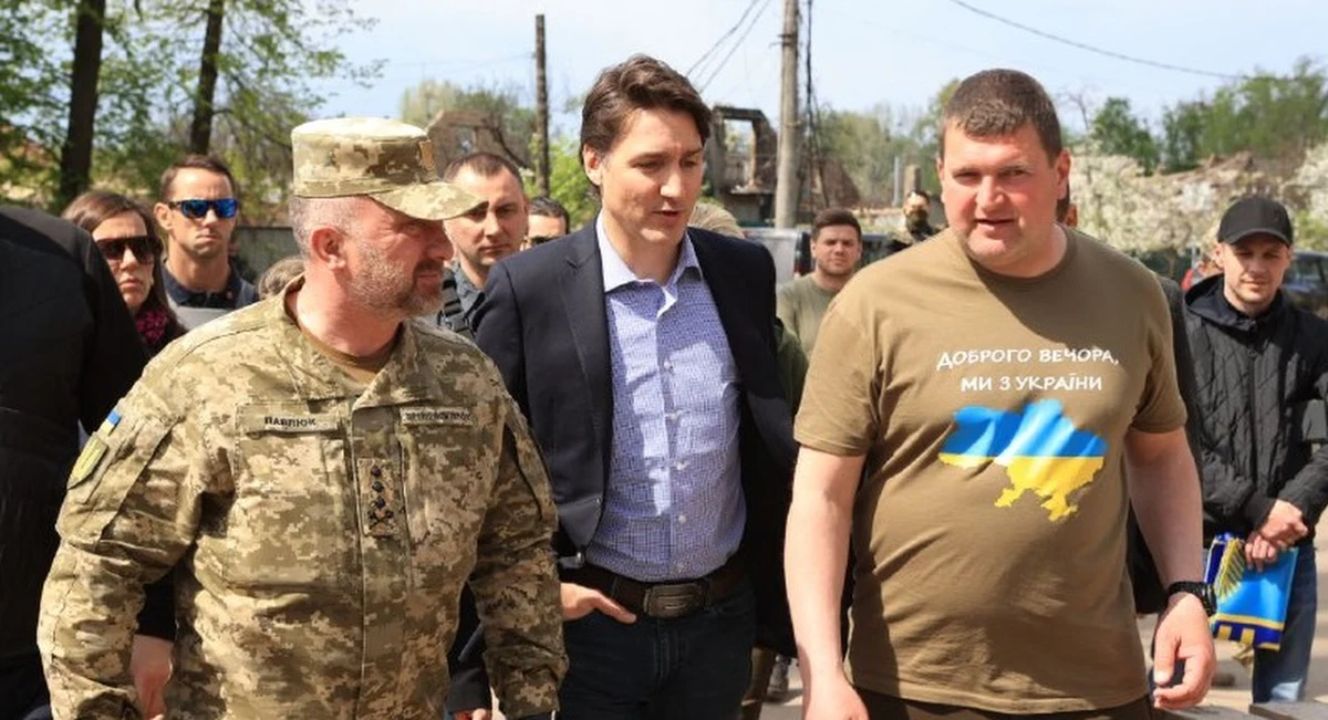 ​Premier Kanady Justin Trudeau odwiedził w niedzielę podkijowski Irpień, zrujnowany w trakcie rosyjskiej inwazji - poinformowały miejscowe władze. Wizyta Trudeau nie była wcześniej zapowiadana.