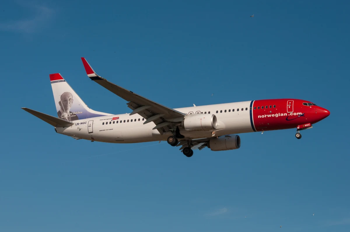 Awaryjne lądowanie samolotu na lotnisku w podkrakowskich Balicach. Maszyna, która miała lecieć do Oslo, musiała zawrócić. 