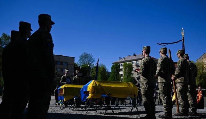 Pogrzeby zamiast alarmów. Wielka strata Ukraińców