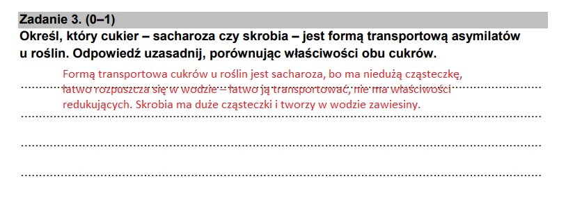 Biologia rozszerzona. Arkusz CKE i odpowiedzi 