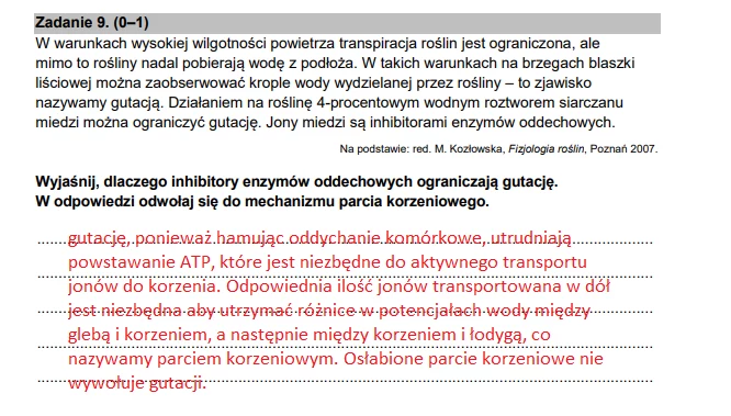 Matura 2022. Biologia - poziom rozszerzony. Arkusz CKE i odpowiedzi