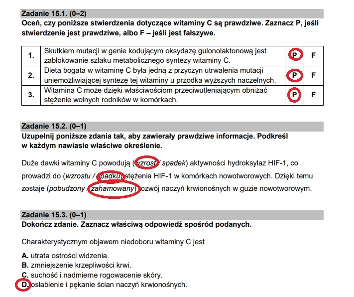 Matura 2022. Biologia - poziom rozszerzony. Arkusz CKE i odpowiedzi