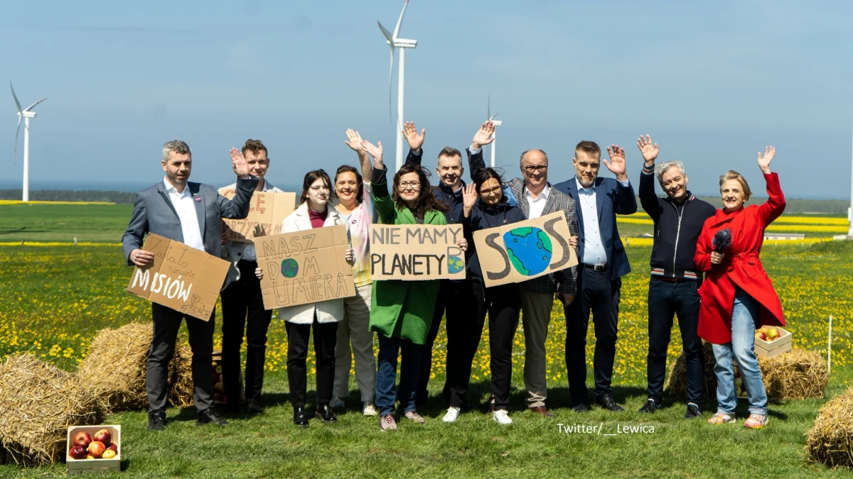​Odejście od węgla do 2035 r., budowa 30 farm wiatrowych na Bałtyku do 2030 r., 5 tys. nowych turbin wiatrowych na lądzie do 2030 r. - to niektóre zaprezentowane przez Lewicę rozwiązania na walkę z kryzysem klimatycznym i sprawiedliwą transformację energetyczną.