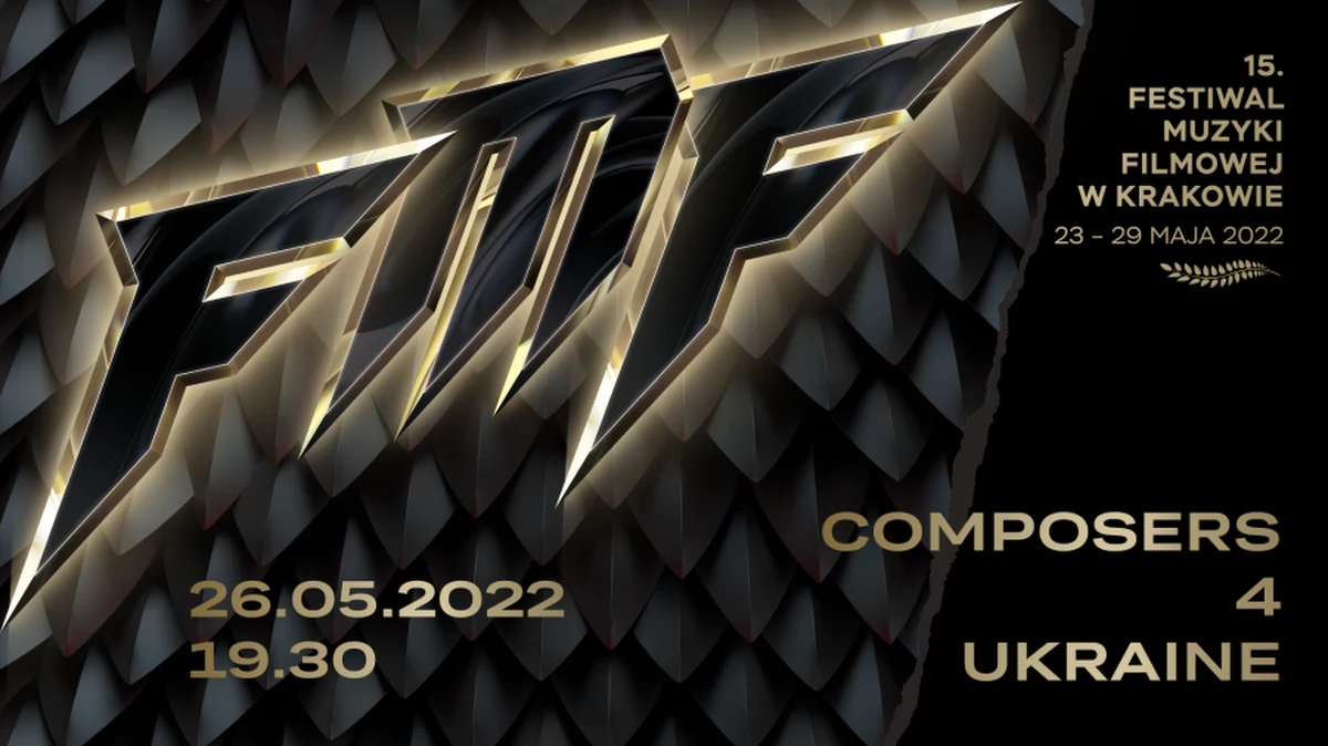 W ramach Festiwalu Muzyki Filmowej w Krakowie zaplanowano dzisiaj specjalny koncert dla Ukrainy połączony ze zbiórką pieniędzy. Composers4Ukraine odbędzie się w czwartek, 26 maja o godz. 19.30 w Centrum Kongresowym ICE Kraków. 