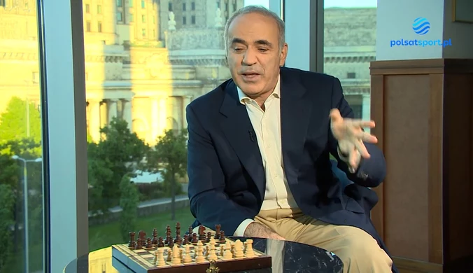 Rozmowa z Garrim Kasparowem przed turniejem Grand Chess Tour. WIDEO (Polsat Sport)