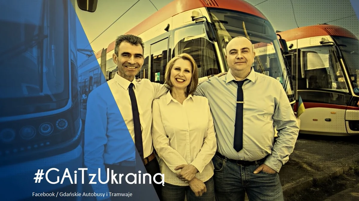 Specjalną akcję rekrutacyjną, skierowaną do uchodźców z Ukrainy, prowadzą Gdańskie Autobusy i Tramwaje. Miejska spółka szuka w sumie 30 kierowców - narodowość nie ma znaczenia, ale promocja akcji skierowana jest właśnie do uchodźców. Do spotu promocyjnego zaproszono ich rodaków - Ukraińców, którzy prowadzili gdańskie pojazdy, jeszcze przed wybuchem wojny.