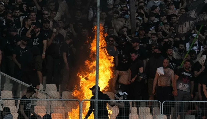 Zamieszki podczas finału! Policja w akcji