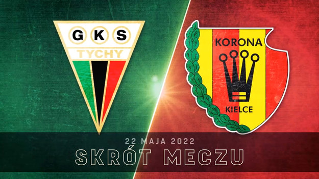 Skrót meczu GKS Tychy - Korona Kielce w ramach 34. kolejki Fortuna 1 Ligi. 