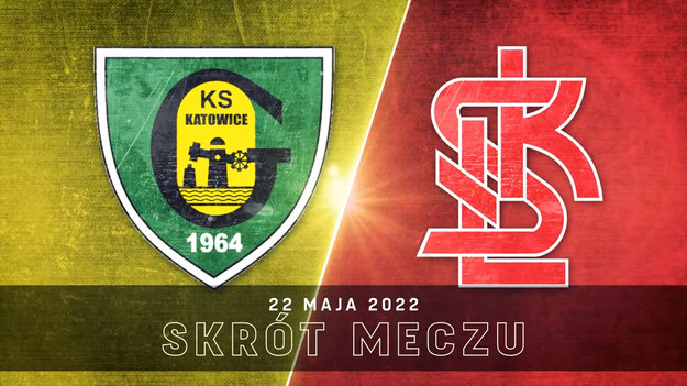 Skrót meczu GKS Katowice - ŁKS Łódź w ramach 34. kolejki Fortuna 1 Ligi. 