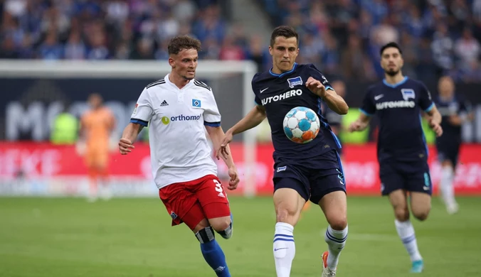 Hamburger SV stracił wielką szansę. Hertha Berlin uratowana