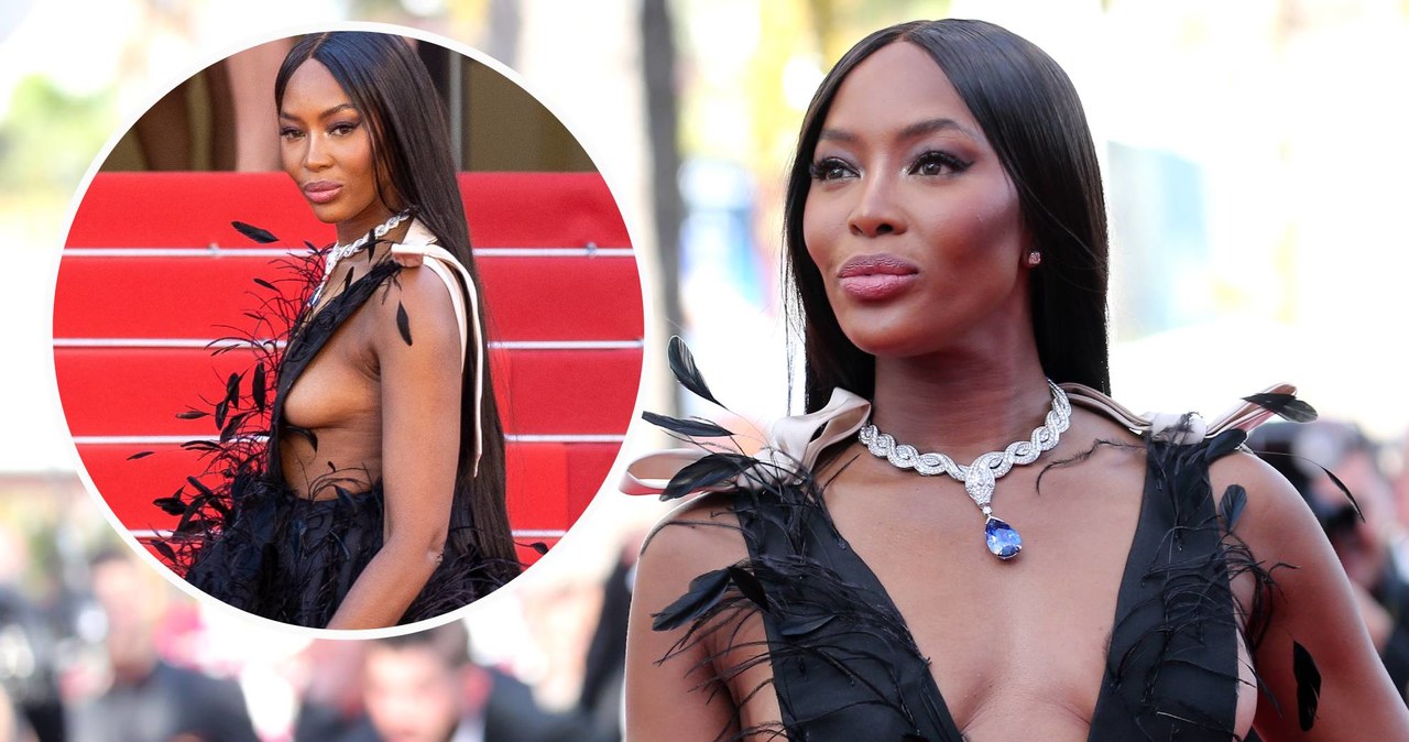 Cannes 2022: Elegancka Naomi Campbell prezentuje nagi biust! Ta kreacja  zrobiła furorę! - pomponik.pl