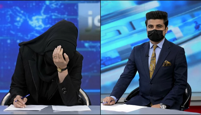 Talibowie każą dziennikarkom zakrywać twarze. Odpowiedzieli internauci