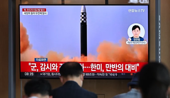 Korea Północna wystrzeliła rakiety. Wśród nich pocisk dalekiego zasięgu