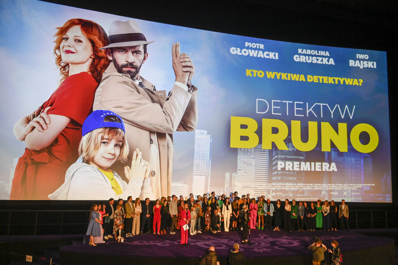 Premiera familijnej produkcji "Detektyw Bruno", w reżyserii Mariusza Paleja i Magdaleny Nieć, odbyła się 24 maja w warszawskim Multikinie Złote Tarasy. Na uroczystym pokazie pojawiło się sporo aktorskich gwiazd.
