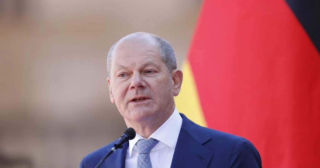 Kanclerz Niemiec Olaf Scholz