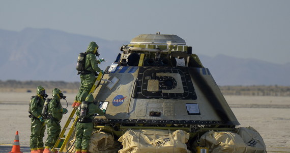 Kapsuła Starliner wylądowała w środę na pustynnym poligonie w stanie Nowy Meksyk. Zakończyła ona bezzałogową misję na Międzynarodowej Stacji Kosmicznej (ISS).