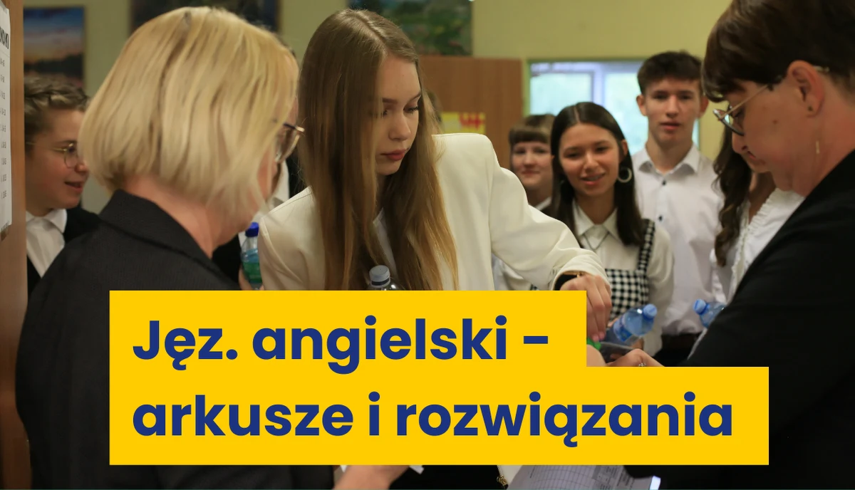 Tematy proste, jesteśmy spokojni - tak ósmoklasiści z jednej z wrocławskich szkół ocenili dzisiejszy egzamin z języka angielskiego. Czy rzeczywiście zadania przegotowane przez CKE były łatwe? Na naszej stronie publikujemy arkusze, wkrótce pojawią się także odpowiedzi.