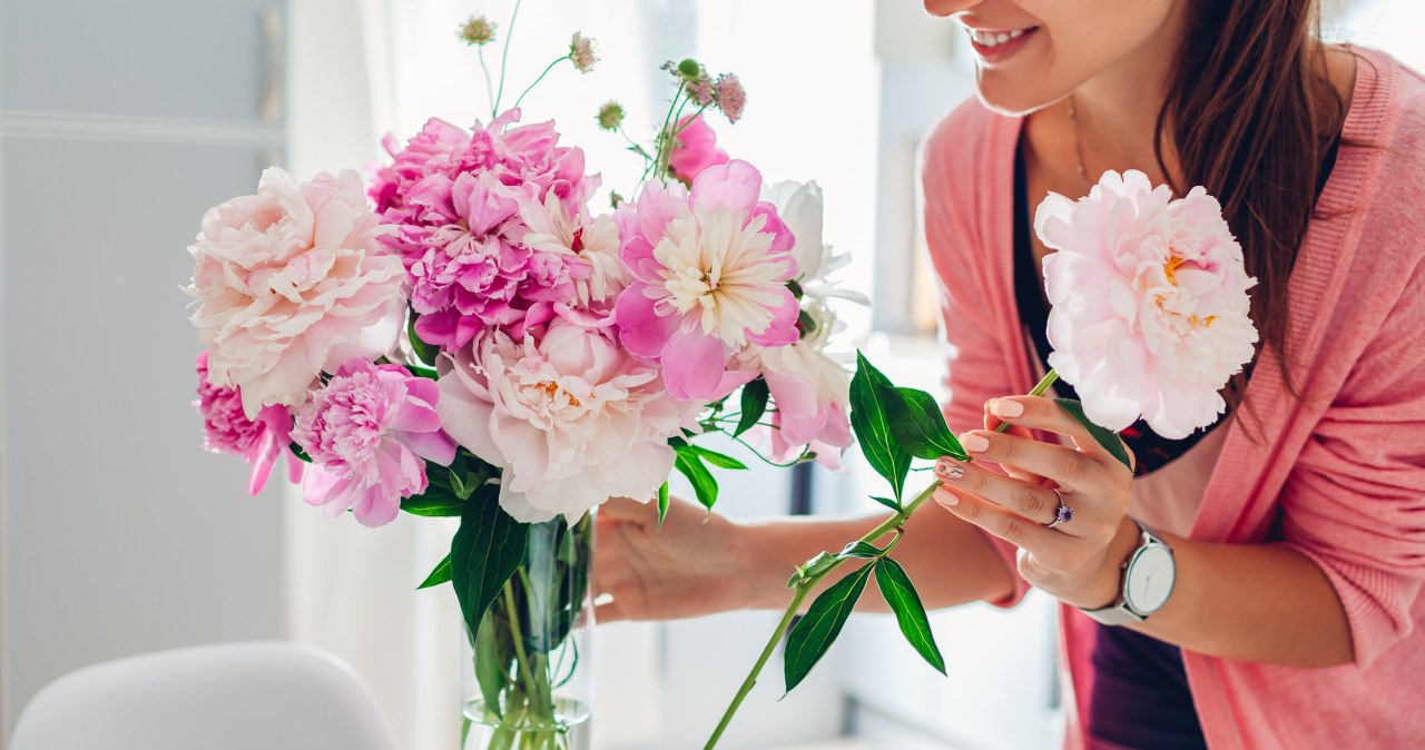 Tego mogłaś nie wiedzieć. Prosty sposób, aby peonie gwałtownie nie zwiędły
