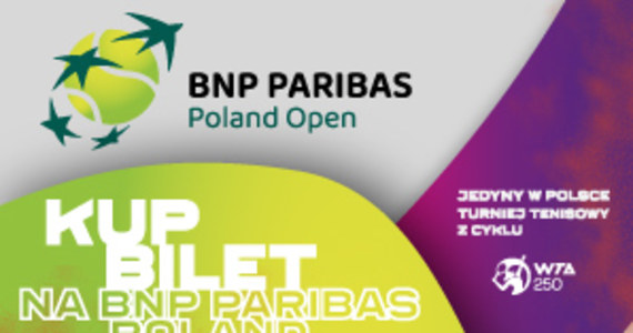 W piątek, 27 maja wystartowała sprzedaż biletów na największy turniej tenisowy w Polsce - BNP Paribas Poland Open. Jedyny turniej rangi WTA 250 w naszym kraju odbędzie się w dniach 25-31 lipca w Warszawie. Na kortach Legii zostaną rozegrane 64 mecze. Bilety są już dostępne na portalu e-bilet.