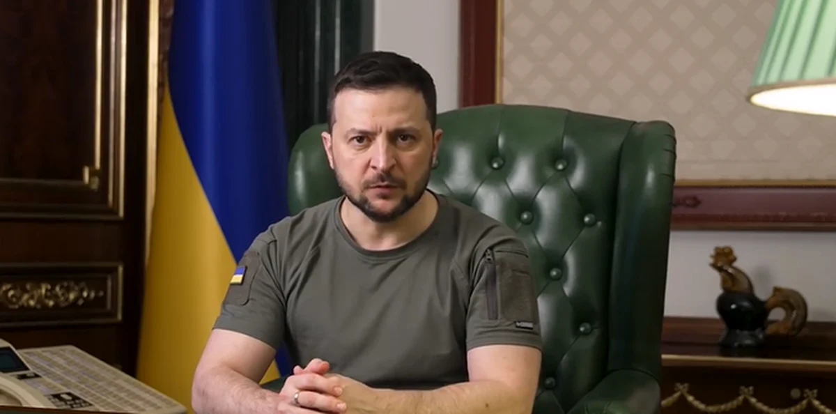 Prezydent Ukrainy Wołodymyr Zełenski oskarżył Rosję o "ludobójstwo" w Donbasie i dążenie do przekształcenia tego rejonu w "bezludny obszar". Zełenski ubolewał też nad podziałami w UE, które uniemożliwiają nałożenie dalszych sankcji na Rosję.