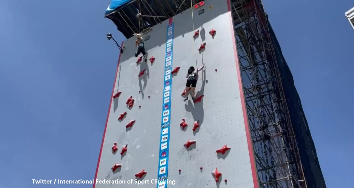 Rywalizująca we wspinaczce sportowej na czas Aleksandra Mirosław wygrała zawody Pucharu Świata w Salt Lake City. Polka, która w eliminacjach poprawiła własny rekord globu, zanotowała trzeci triumf w trzeciej imprezie sezonu. Trzecie miejsce zajęła Aleksandra Kałucka.