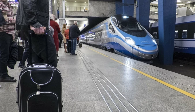 Dantejskie sceny w pendolino. Policja zatrzymała pasażera 