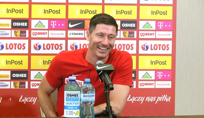 Robert Lewandowski: Nasze zgrupowanie jest teraz jak małe wesele. Wideo
