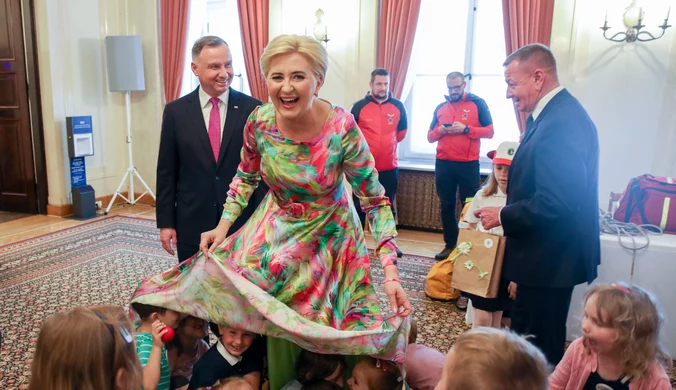 Setki dzieci z Polski i Ukrainy w Pałacu Prezydenckim