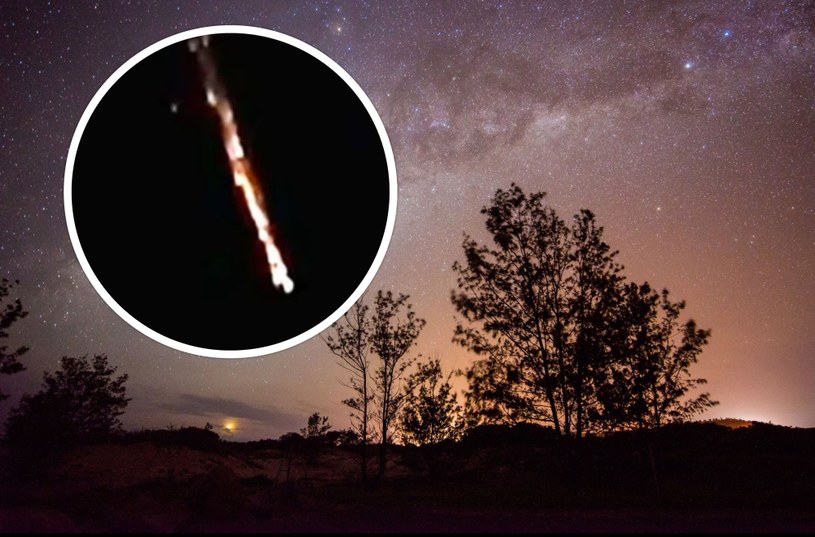 Mieszkańcy australijskiego miasteczka Broome na północnym wybrzeżu Australii byli przekonani, że spektakl odbywający się na niebie nad ich głowami to deszcz meteorów, tymczasem prawda była zupełnie inna.  