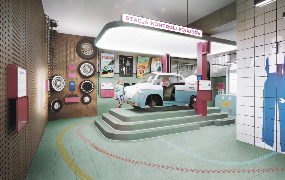 W Szczecińskim Muzeum Techniki i Komunikacji powstaje nowa przestrzeń doświadczalna poświęcona motoryzacji. Ze względu na aktywny udział gości w zwiedzaniu ekspozycji i jej tematykę, nazwano ją Motoeksperymentatorium. 