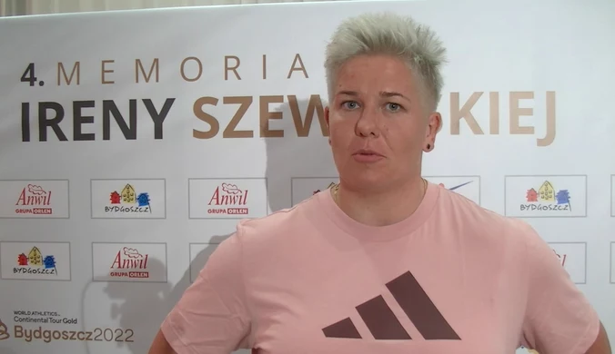 Anita Włodarczyk podczas memoriału Ireny Szewińskiej. WIDEO