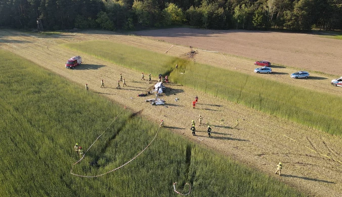 Śląskie: Wypadek awionetki. Nie żyją dwie osoby