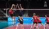 Zacięta końcówka pierwszego seta meczu Polska – Niemcy. WIDEO (Polsat Sport)