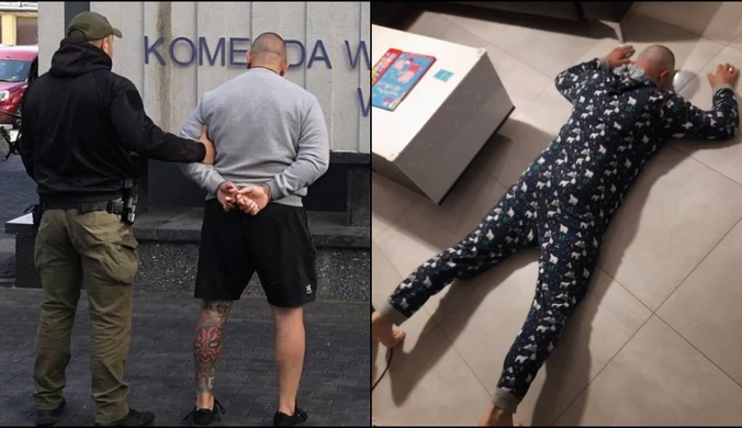 "Gang przebierańców". Udawali policjantów, okradali nielegalne fabryki